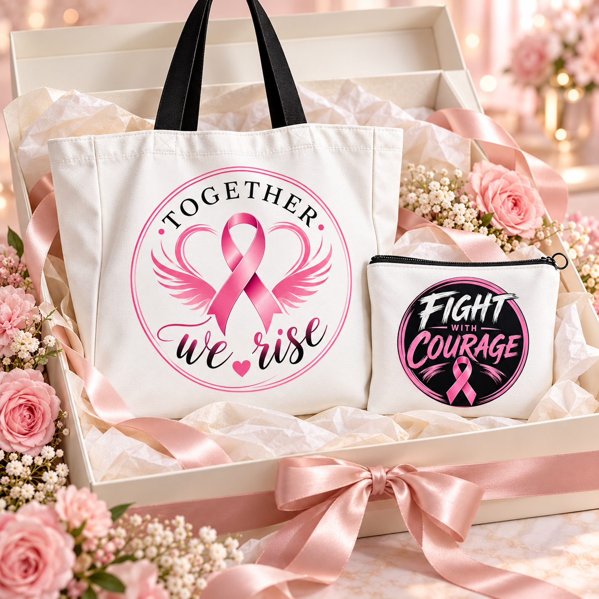 Together We Rise – Tote & Toiletry Bag Set (Preorder)