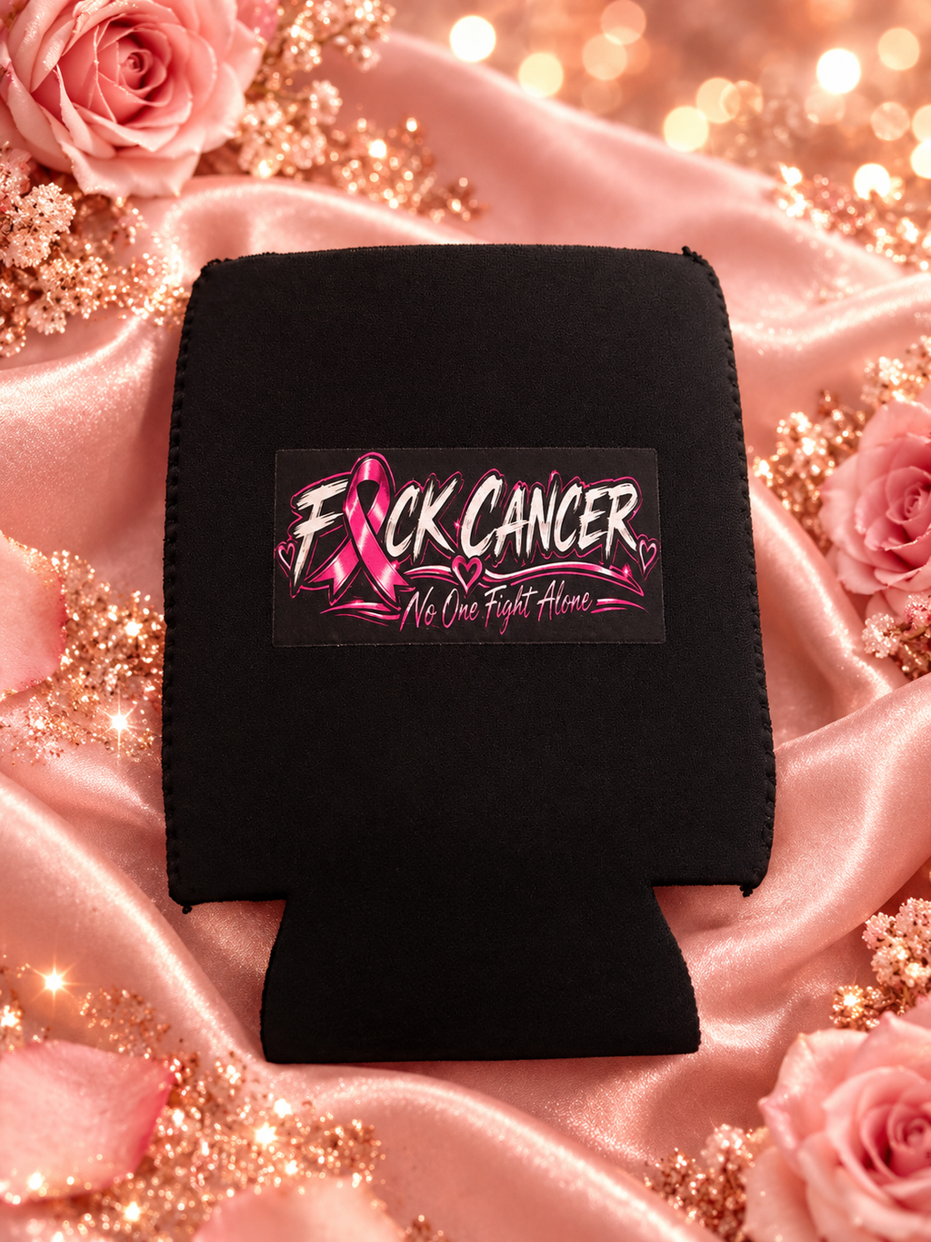 Cancer Awareness Stubby Holders