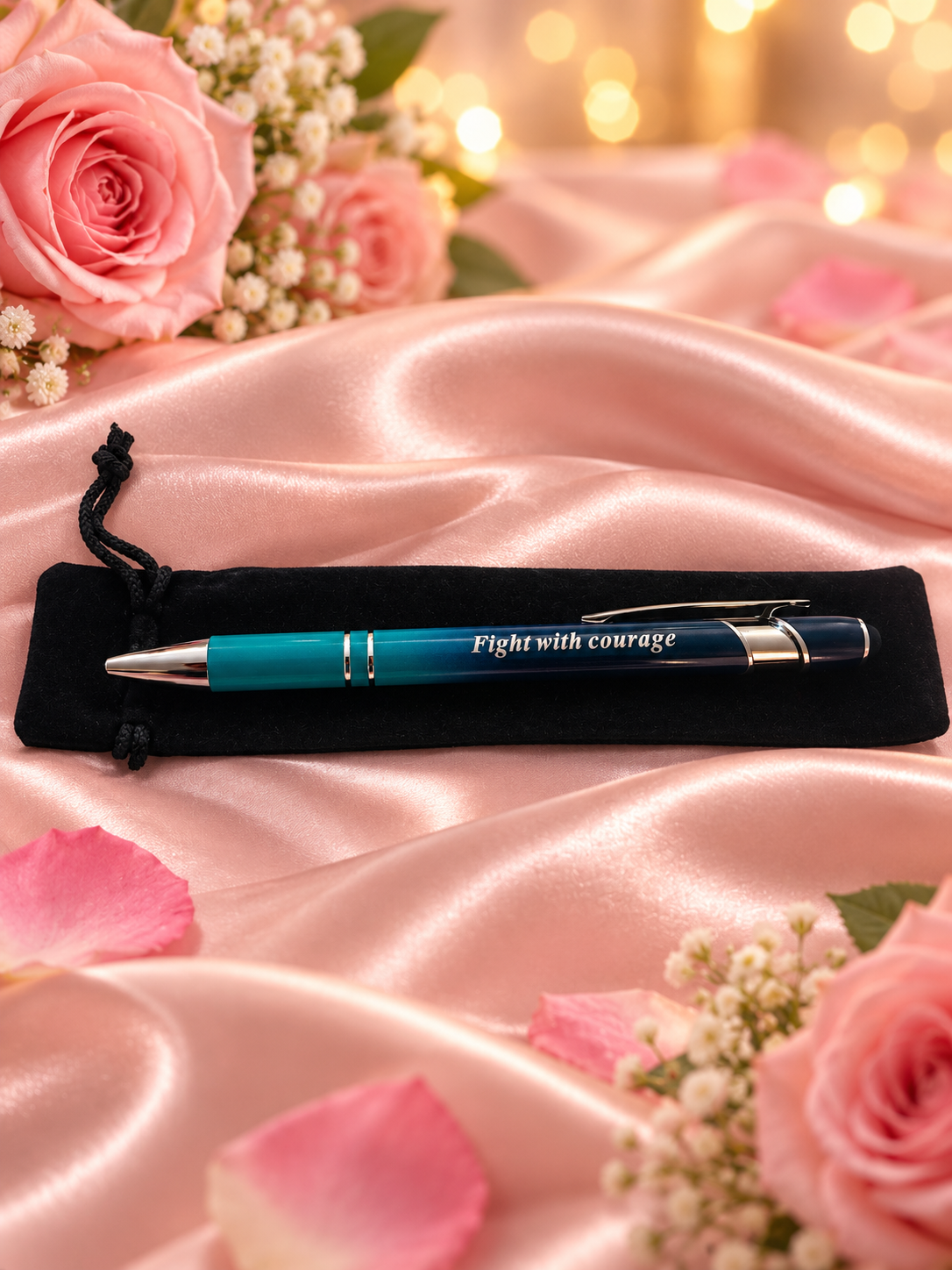 Fight With Courage – Pen with Pouch